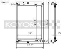 Mazda MX-5 Miata 16+ ND Aluminium Kylare Koyorad